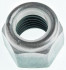 Dado esagonale autobloccante (anello non metallico) M10 X 1,50 acciaio cl.10 Grigio nichel zinco NYLSTOP®