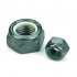 Dado esagonale autobloccante basso (anello non metallico) NFE 25412 M6 X 1,00 acciaio cl.8 Zinco nichel grigio NYLSTOP®
