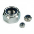 Dado di sicurezza con collare in plastica DIN 985 M2,5 X 0,45 acciaio inox A2