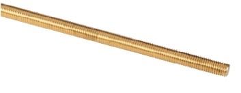 Asta filettata DIN 976 M6 X 1,00 X1000mm ottone